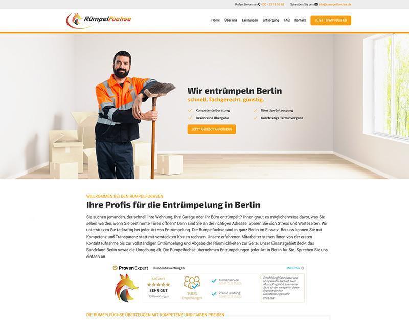 Rümpelfüchse - Sperrmüllentrümpelung in Berlin Rümpelfüchse - Sperrmüllentrümpelung in Berlin